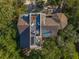Top-down view of a home with a large rooftop deck perfect for entertaining at 367 Pelican Flight Dr, Dewees Island, SC 29451