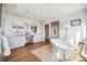 Luxurious bathroom featuring a freestanding tub and double vanity at 367 Pelican Flight Dr, Dewees Island, SC 29451