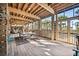 Game room with ping pong table and ocean view at 367 Pelican Flight Dr, Dewees Island, SC 29451