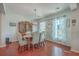 Spacious dining room featuring a wooden table and chairs at 369 Waterlily Way, Summerville, SC 29486