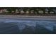 Beachfront homes and ocean waves at dusk at 403 W West Ashley Ave, Folly Beach, SC 29439