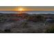 Scenic beach sunset with dune vegetation at 403 W West Ashley Ave, Folly Beach, SC 29439