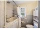 Bathroom with walk-in shower and jetted tub at 4765 S Constellation Dr, North Charleston, SC 29418