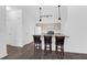 Modern kitchen with granite countertops and breakfast bar at 500 Bucksley Ln # 205, Charleston, SC 29492