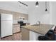 Modern kitchen with granite countertops and stainless steel appliances at 500 Bucksley Ln # 205, Charleston, SC 29492