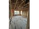 Under construction bedroom with wood framing and flooring at 5112 Double Eagle, Summerville, SC 29485