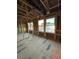 Under construction bedroom with wood framing and flooring at 5112 Double Eagle, Summerville, SC 29485