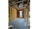 New home construction framing of an interior hallway with door at 5112 Double Eagle, Summerville, SC 29485