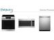 A coordinated suite of stainless steel GE kitchen appliances, including oven, microwave, and dishwasher at 5112 Double Eagle, Summerville, SC 29485