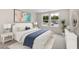 Spacious bedroom with a queen bed and large windows at 558 Richfield Way, Summerville, SC 29486