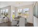 Charming dining room with a round table and backyard access at 558 Richfield Way, Summerville, SC 29486