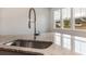 Modern kitchen sink and faucet with granite countertop at 558 Richfield Way, Summerville, SC 29486
