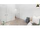 bedroom with built-in closet and playful decor at 563 Richfield Way, Summerville, SC 29486