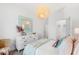 Bedroom with dresser, large mirror, and comfortable bed at 563 Richfield Way, Summerville, SC 29486