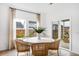 Casual dining area with round table and wicker chairs at 563 Richfield Way, Summerville, SC 29486