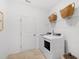 Laundry room with washer, dryer, and shelving at 563 Richfield Way, Summerville, SC 29486