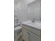 Simple bathroom with single vanity, shower, and toilet at 566 Richfield Way, Summerville, SC 29486
