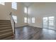 Bright living area with high ceilings and sliding glass doors at 566 Richfield Way, Summerville, SC 29486