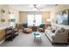 Cozy living room with comfortable seating and large windows at 566 Richfield Way, Summerville, SC 29486