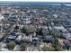 Wide shot of home and its surroundings from above at 66 Warren St # Entire Property, Charleston, SC 29403