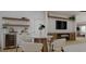 Casual dining area with a built-in bar and wine cooler at 105 Mayfair Ct, Summerville, SC 29485