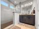 Elegant bathroom with double vanity and walk-in shower at 111 Crimson St, Summerville, SC 29486