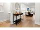 Stylish foyer with console table, mirror, and view into dining area at 111 Crimson St, Summerville, SC 29486