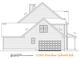 Left side elevation of two-story home with attached garage at 1160 Porcher School Road, Awendaw, SC 29429