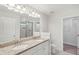 Double vanity bathroom with granite countertop at 1216 Ashley Hall Rd, Charleston, SC 29407