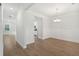 Bright dining room with hardwood floors and wainscoting at 1216 Ashley Hall Rd, Charleston, SC 29407