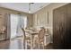 Charming dining area with built-in bench seating and wooden table at 125 Trickle Dr, Summerville, SC 29483