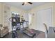 Home office or gym with treadmill, stationary bike and desk at 125 Trickle Dr, Summerville, SC 29483