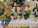 Aerial view of neighborhood and street at 1343 E Montague Ave, North Charleston, SC 29405