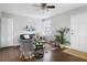 Living room with hardwood floors, and a comfy couch at 1343 E Montague Ave, North Charleston, SC 29405