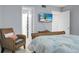 Main bedroom with king-size bed, walk-in closet, and ensuite bathroom at 1625 Live Oak Park, Seabrook Island, SC 29455