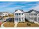 Two story home with front porch and walkway at 1680 Banning St, Mount Pleasant, SC 29466