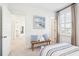 Bright bedroom with a bench and view of another room at 1680 Banning St, Mount Pleasant, SC 29466