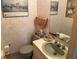 Small bathroom with updated sink and toilet at 19 Fort Royal Ave, Charleston, SC 29407