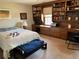 Bedroom with built-in desk and bookshelves at 19 Fort Royal Ave, Charleston, SC 29407