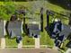Aerial view of three houses with yards and driveways at 2035 Culloden Dr, Summerville, SC 29483