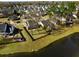 Aerial view showing house location and neighborhood at 2035 Culloden Dr, Summerville, SC 29483