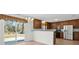 Kitchen with stainless steel appliances and wood cabinets at 2035 Culloden Dr, Summerville, SC 29483