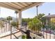 Balcony overlooking the street with a view of the city at 212 Calhoun, Charleston, SC 29401