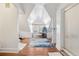 Bright bathroom with wood floors and a walk-in shower at 212 Calhoun, Charleston, SC 29401