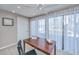 Home office with built-in bookshelves and a desk at 2311 Tall Sail Dr # B, Charleston, SC 29414