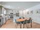 Modern kitchen with stainless steel appliances and granite countertops at 261 Firewheel Ct, Summerville, SC 29486