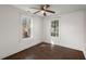 Cozy bedroom with hardwood floors and two windows at 2889 Alabama Drive, North Charleston, SC 29405
