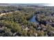 Aerial view showing house's waterfront location and surroundings at 2908 Old Drake Dr, Seabrook Island, SC 29455
