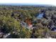 Property view showcasing waterfront lot and surrounding trees at 2908 Old Drake Dr, Seabrook Island, SC 29455