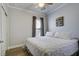 Bedroom with king-size bed and ceiling fan at 304 Bloomington Way, Summerville, SC 29486